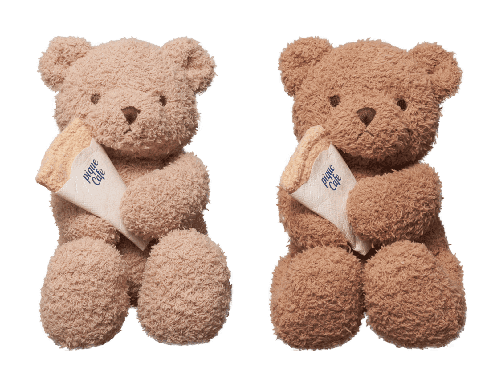 ジェラート ピケ カフェ新作】クマがクレープを抱っこしてる！ 「ふわ
