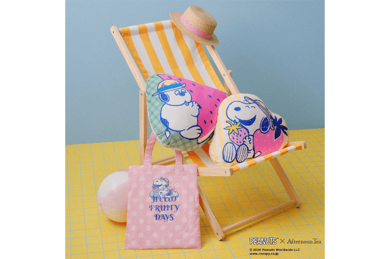 ギャラリー | 【アフタヌーンティー限定】「夏らしいスヌーピーグッズ