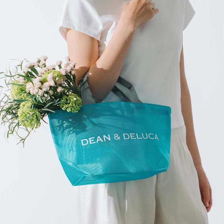 ギャラリー | 6/16発売【ディーンアンドデルーカ】大人気「メッシュ DEAN & DELUCA メッシュミニトート ターコイズ