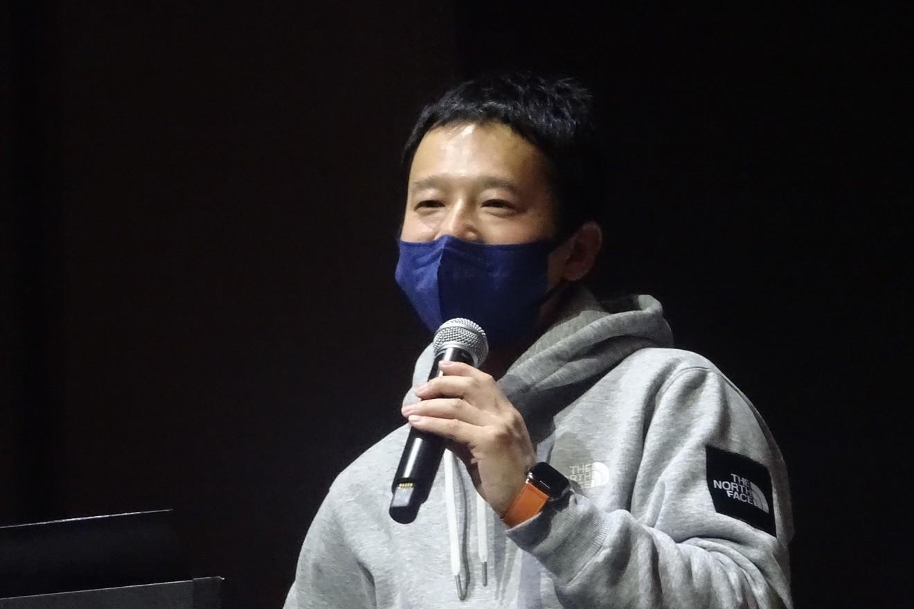 イベントに登壇した小学校教員の坂本良晶さん